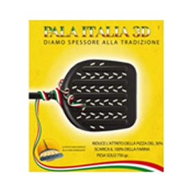 PALA FORGIATA NERA 'ITALIA 3D' CM.45